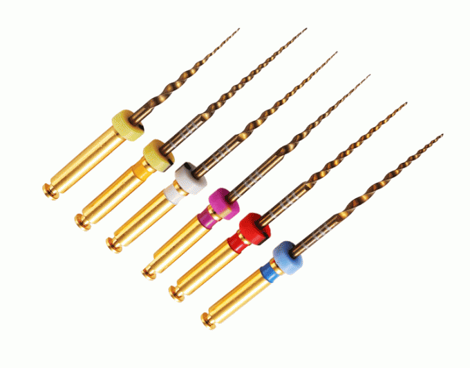  Dossiers rotatoires de ProTaper compatibles à l'or de ProTaper