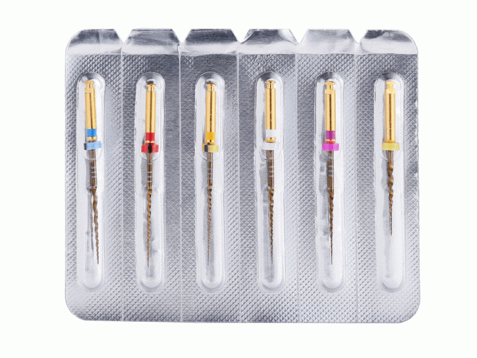  Dossiers rotatoires de ProTaper compatibles à l'or de ProTaper